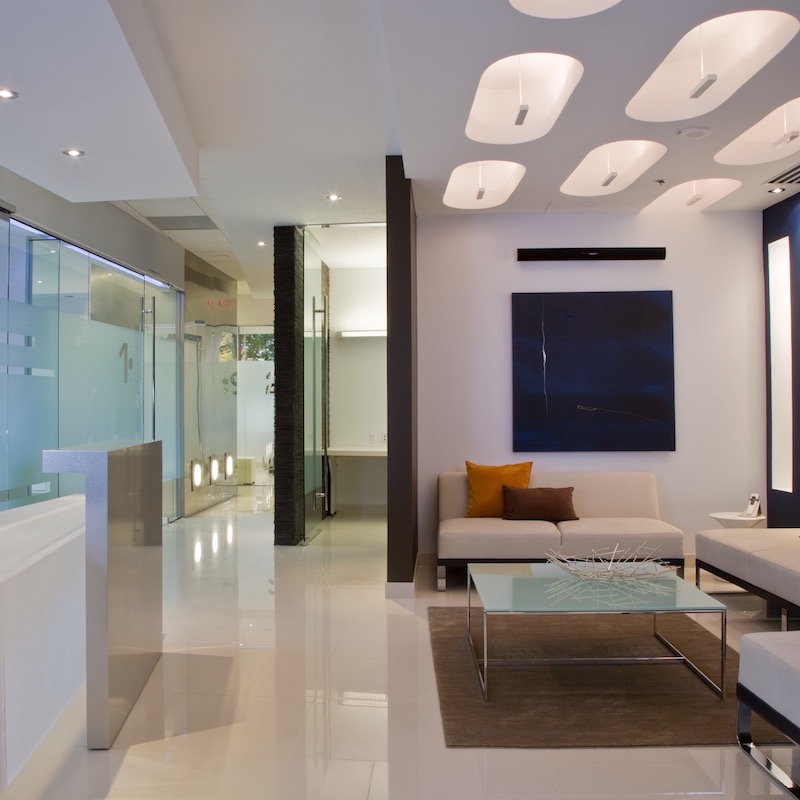 Waiting Area at Obeid Dental in Chevy Chase, Maryland